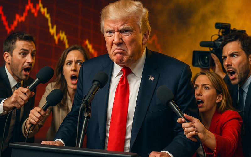 'Afraid to Tell Him': Trump's Heated Exchange with Reporter Over 'TACO Trade' Critique