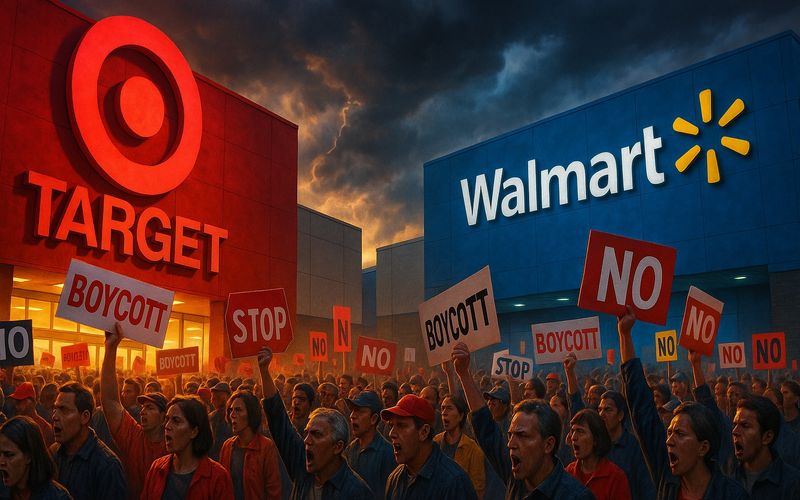 Retail Giants Caught in a Storm of Boycotts: Financial Strain and Strategic Shifts