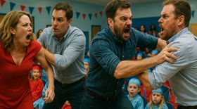 Alarming Chaos at Kindergarten Graduation: A Fight Among Adults
