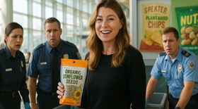 Celebrity Sunflower Seeds Saga: Ellen Pompeo's Unexpected Airport Drama