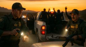 Alarming Discovery: Human Smugglers Armed to the Teeth Halted by Border Patrol