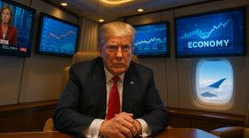 An Alarming Look Inside Trump's Air Force One Media Session