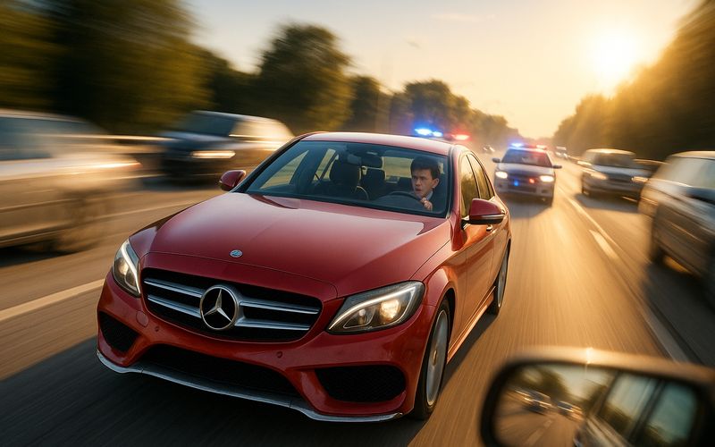 Reckless Pursuit: Teen's High-Speed Chase to Job Interview