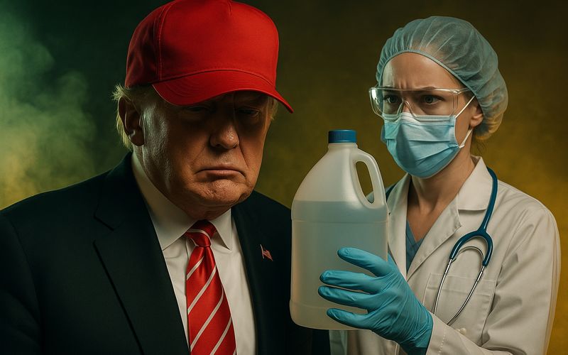 Toxic Bleach Advocates Gain Traction Amid Shocking Political Support