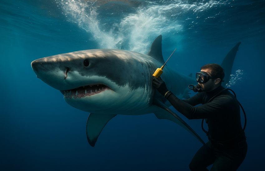 Majestic Giant: Tagging and Tracking of a Colossal Great White Shark Approaching North Carolina