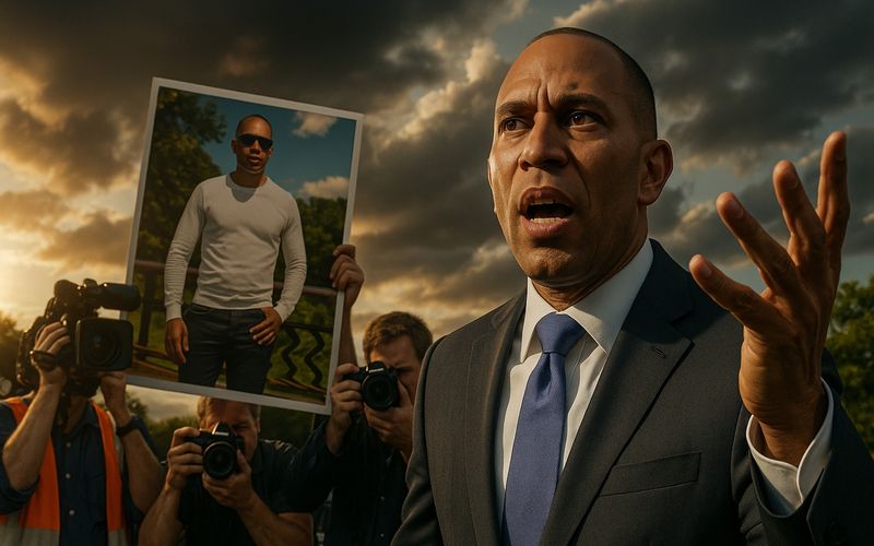 PHOTO: Hakeem Jeffries Faces Backlash Over Allegedly Doctored Image