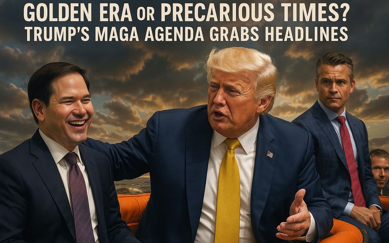Golden Era or Precarious Times? Trump's MAGA Agenda Grabs Headlines