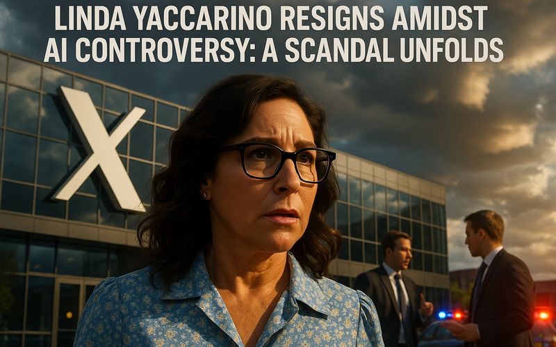 Linda Yaccarino Resigns Amidst AI Controversy: A Scandal Unfolds at X