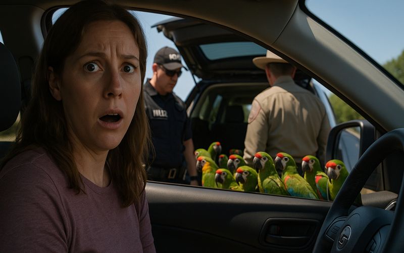 Unexpected Capture: 20 Parrots Discovered at Texas Border
