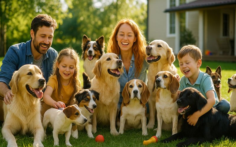 11 Dog Breeds Forming Unbreakable Family Bonds