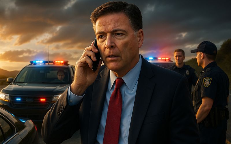 Intensified Scrutiny: Comey’s Mobile Surveillance Amid Threat Accusations