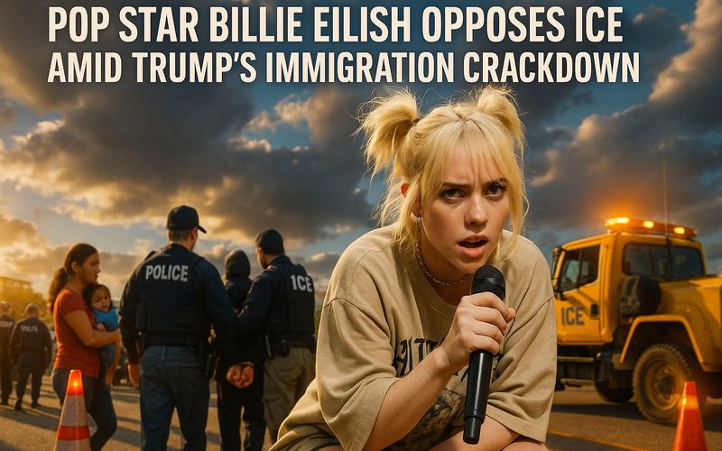 Pop Star Billie Eilish Opposes ICE Amid Trump's Immigration Crackdown