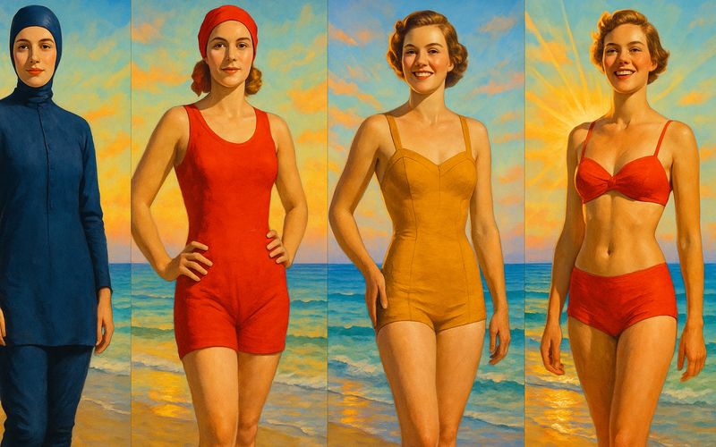 The Shocking Evolution of Swimwear: From Modesty to Minimalism