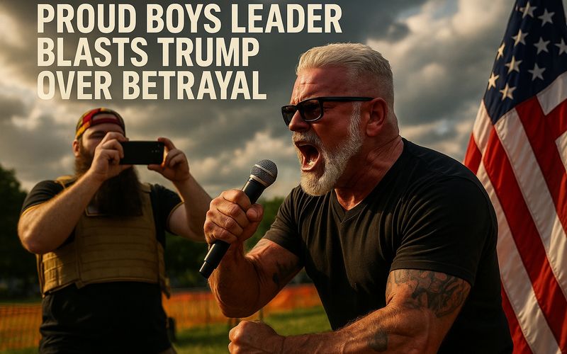 Proud Boys Leader Blasts Trump Over Betrayal