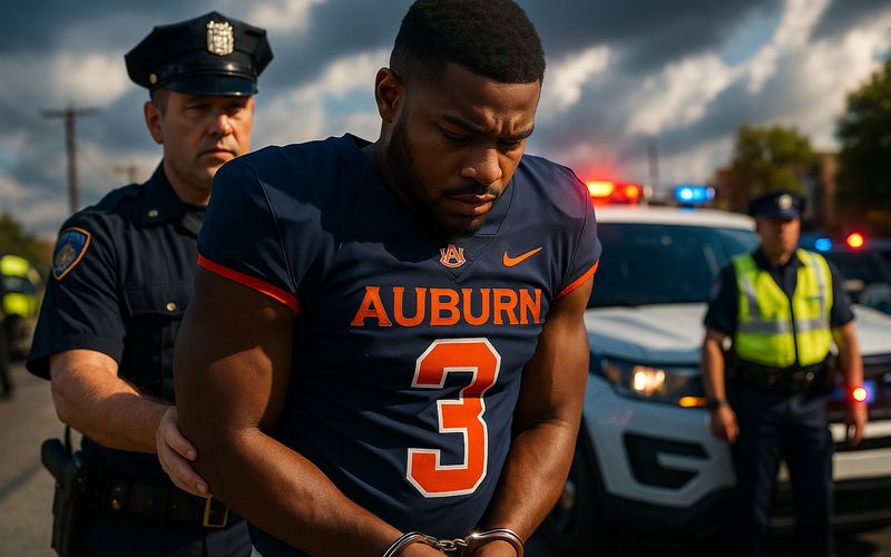 Auburn Linebacker D’Angelo Barber Ousted After Disturbing Drug Arrest