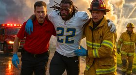 Chilling Accident: Chargers’ Najee Harris Injured by Fireworks Mishap