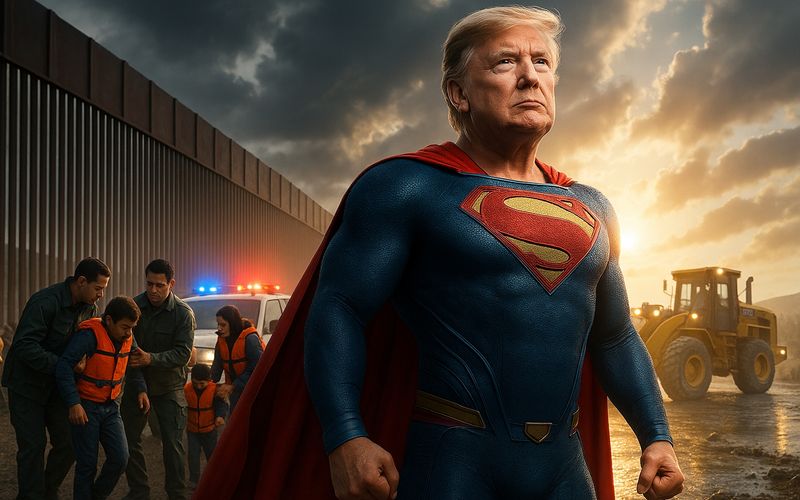Trump's Superman Meme: A Divisive Symbol on Social Media