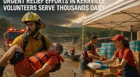 Urgent Relief Efforts in Kerrville: Volunteers Serve Thousands Daily