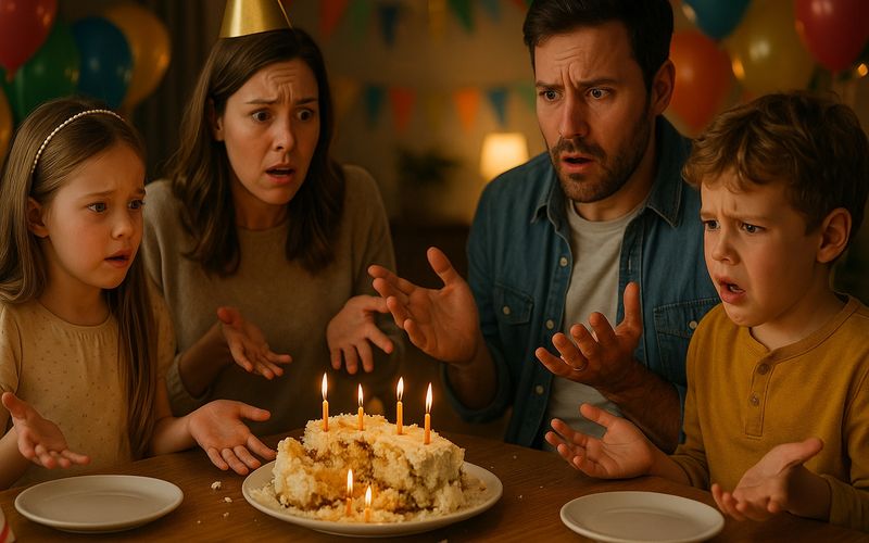 Birthday Cake Catastrophe: A Celebration Turns Sour