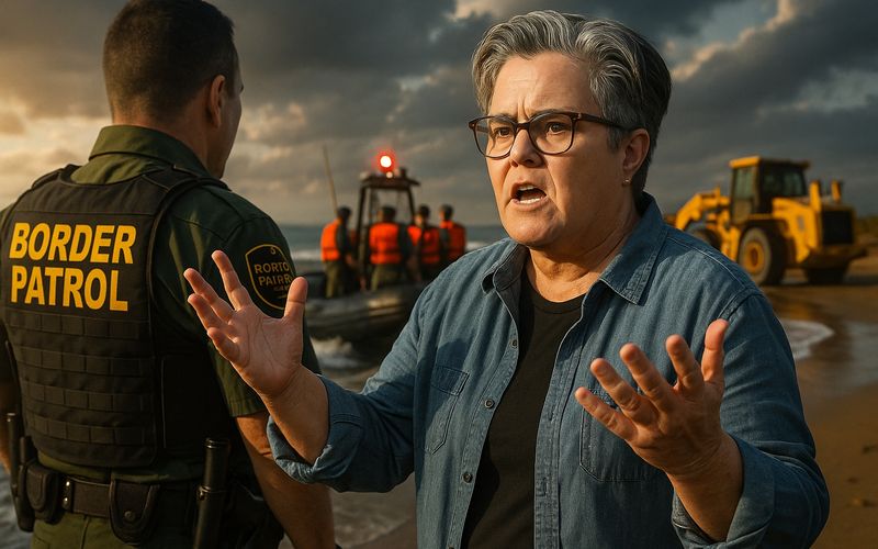 Rosie O’Donnell Unleashes Defiance Amid Trump’s Citizenship Threat