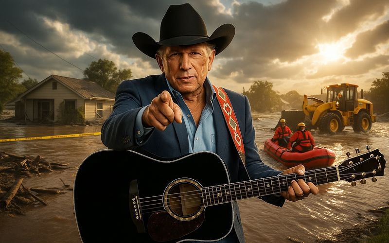 George Strait Announces Urgent Benefit Concert for Flood Recovery in Texas