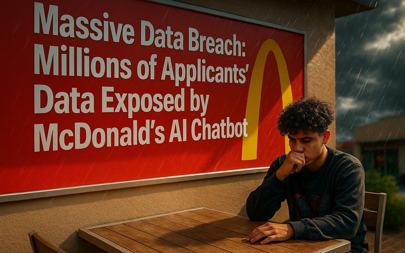Massive Data Breach: Millions of Applicants' Data Exposed by McDonald's AI Chatbot