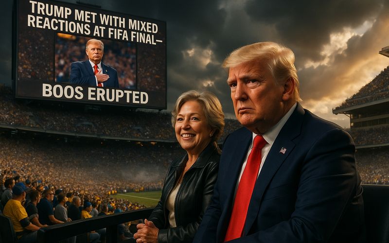 Trump Met with Mixed Reactions at FIFA Final—Boos Erupted