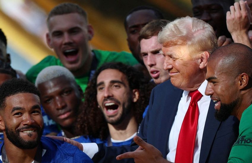 Soccer Players Left Baffled as Trump Steals Their Thunder