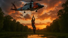 Man Airlifted from Swamp After Hours of Peril in Washington