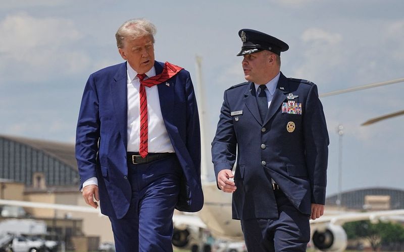 Trump's Arrival Sparks Controversy: Airport Shut Down for Soccer?