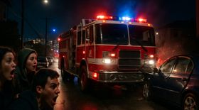 Community Shocked as Suspect Steals Fire Engine, Causes Havoc in Washington State