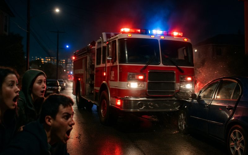 Community Shocked as Suspect Steals Fire Engine, Causes Havoc in Washington State