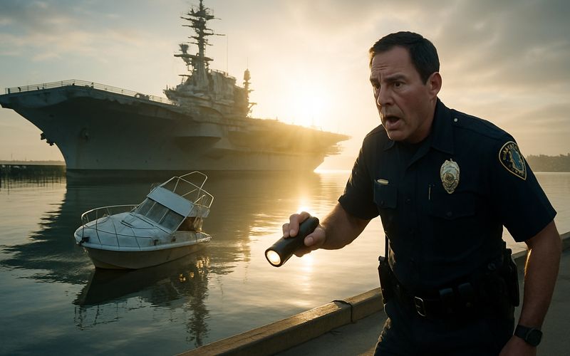 Drunken Boater Crashes Into USS Midway: An Alarming Incident