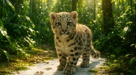 Historical First: Rare Snow Leopard Cub at Chester Zoo
