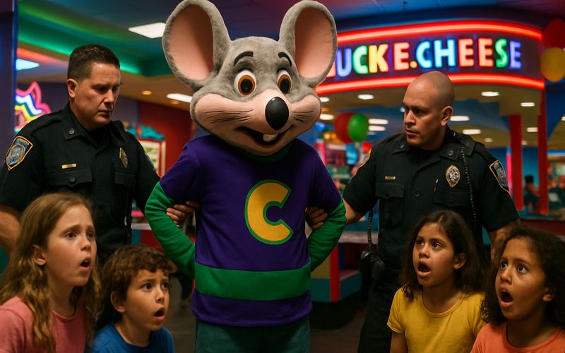 Chuck E. Cheese Mascot Arrested in Tense Scene at Florida Restaurant