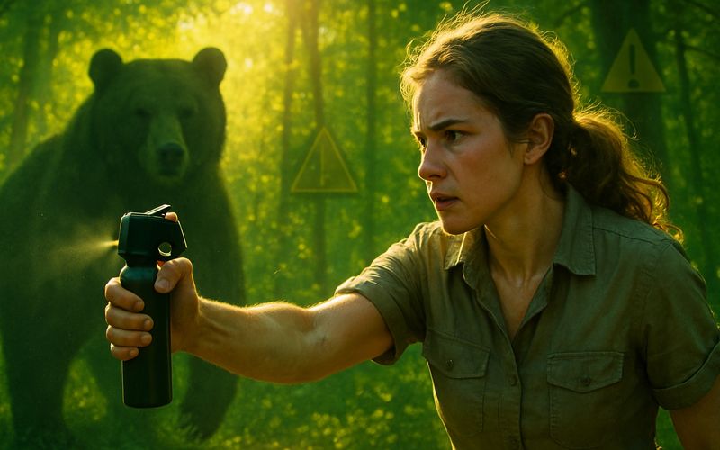 Daring Rescue: Woman Uses Bear Spray Against Grizzly Attack