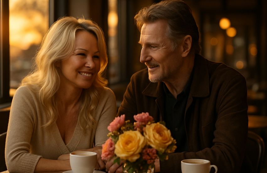 Pamela Anderson, 58, and Liam Neeson, 73, Spark Romance—A Stirring Affair