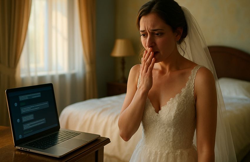 A Shocking Discovery: What I Found on His Laptop Before the Wedding