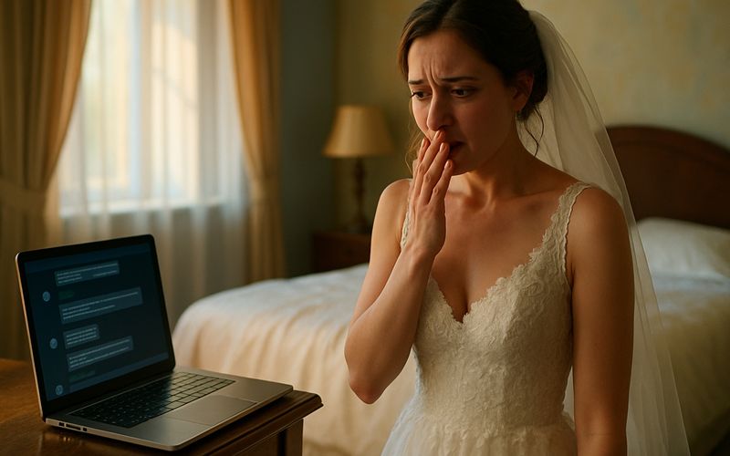 A Shocking Discovery: What I Found on His Laptop Before the Wedding