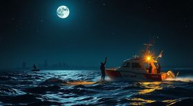 Midnight Rescue: Two Missing Boaters Found After Night at Sea