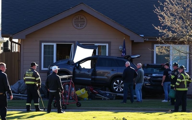 Investigation Underway After Driver Fleeing Crashes Into House in Colorado