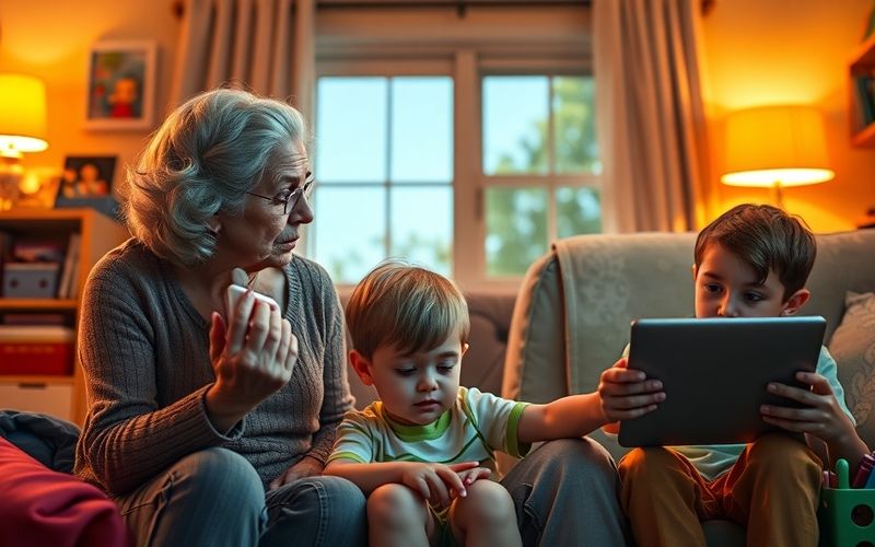Grandmother's Screen Ban Sparks Controversy with Daughter-in-Law