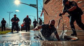 Suspect Wanted In Kentucky Found In Ohio Sewer After Police Chase, Shelter-In-Place