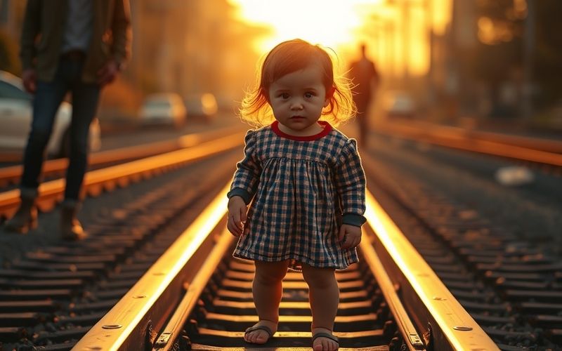 Allegedly Intoxicated Parents Arrested After Toddler Found Alone And Barefoot On Train Tracks