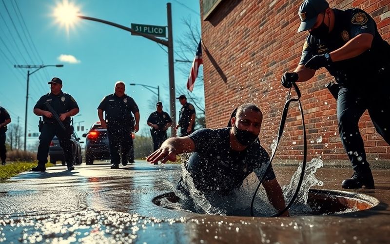 Suspect Wanted In Kentucky Found In Ohio Sewer After Police Chase, Shelter-In-Place
