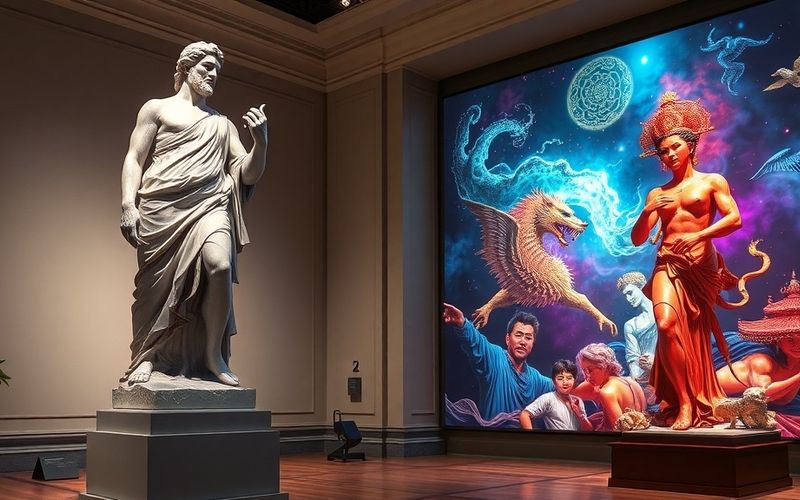 The Reason Why European and Asian Statues Depict the Human Body So Differently
